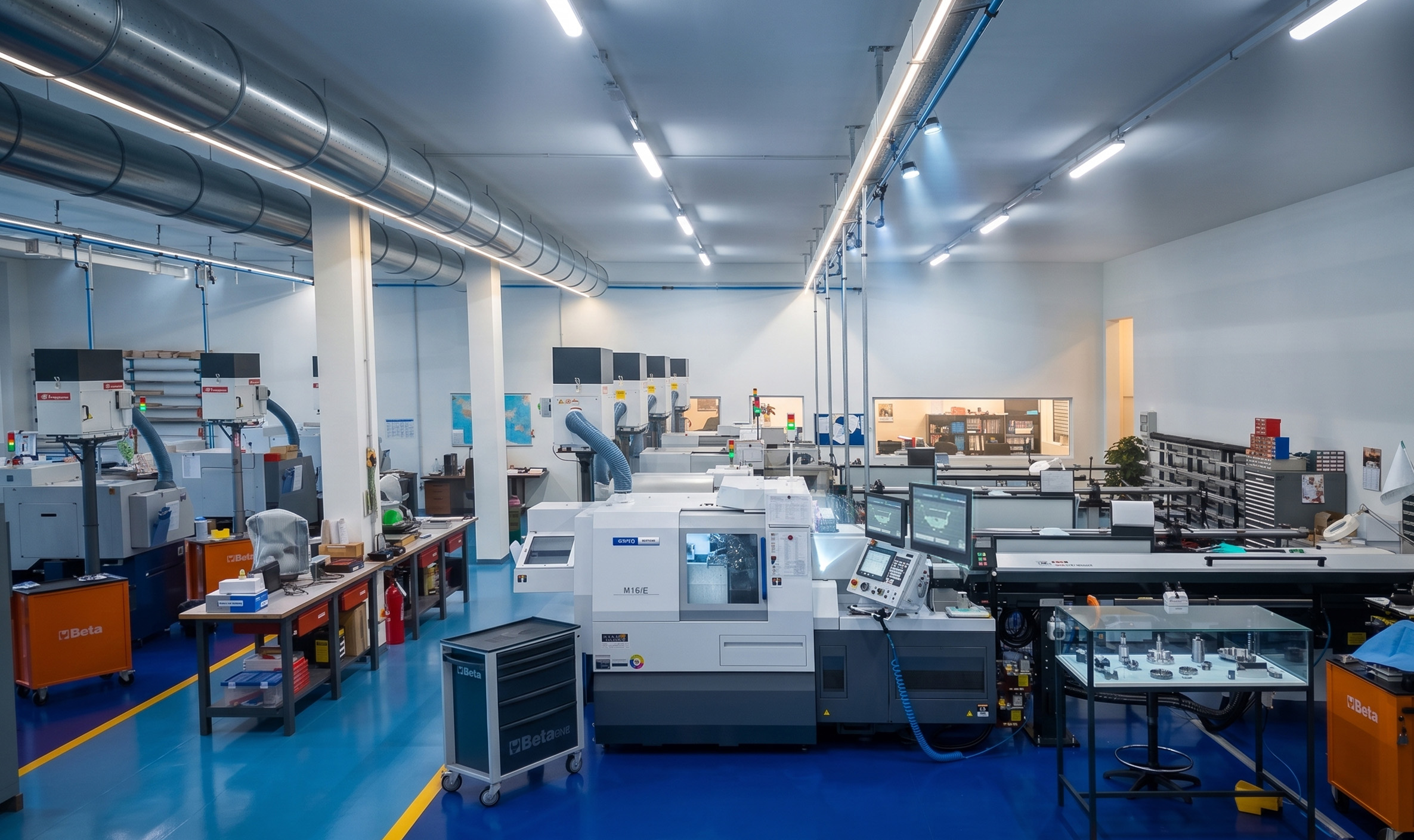 Sede produttiva Titanmed di implantologia compatibile